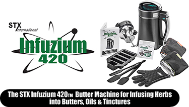 STX Infuzium 420™ Infused Butter-Oil-Tincture Maker Machine w/80